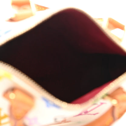 Louis Vuitton Monogram Multicolor Mini Sac HL Speedy White 5 of 11