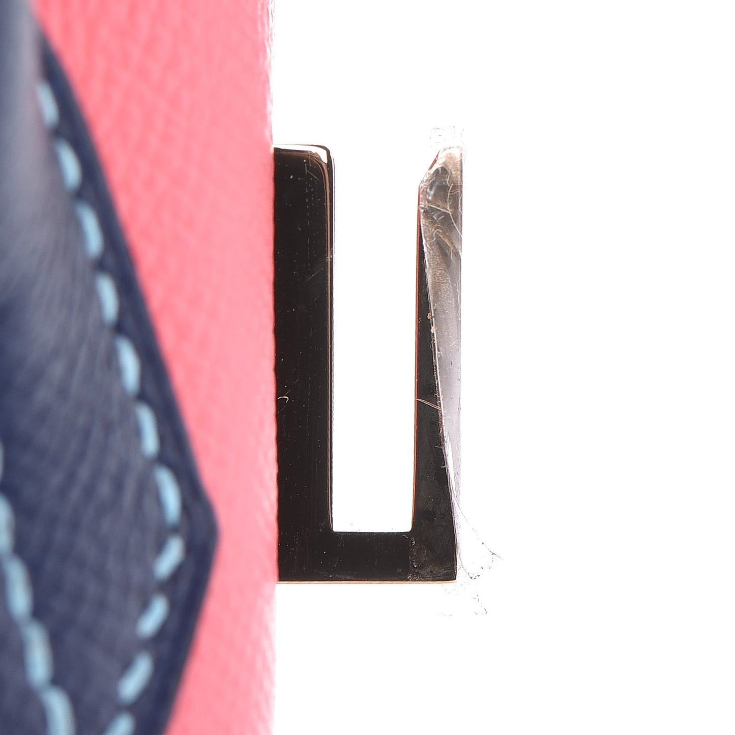 Epsom Horseshoe Birkin 30 Rose Azalee Bleu Saphir