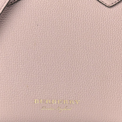 Burberry Derby Calfskin House Check Small Banner Tote Pale Orchid 6 of 8