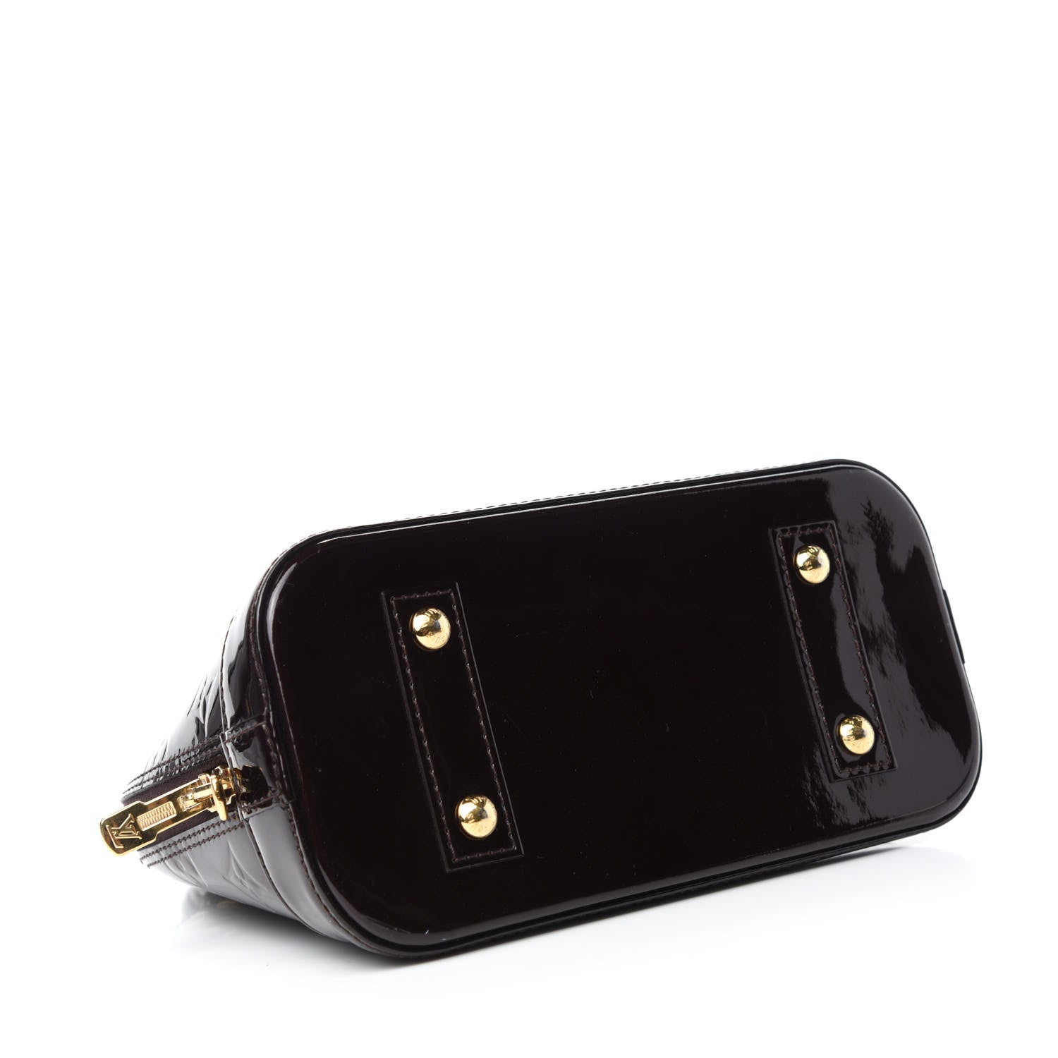 Louis Vuitton Vernis Alma BB Amarante 4 of 10