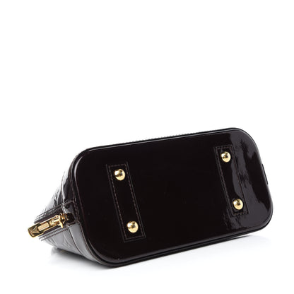 Louis Vuitton Vernis Alma BB Amarante 4 of 10