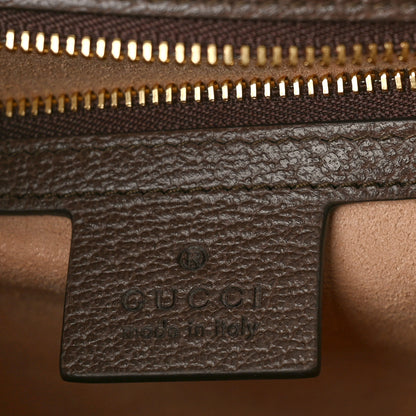 Gucci GG Supreme Monogram Web Small Ophidia Flap Messenger Bag Brown 6 of 9