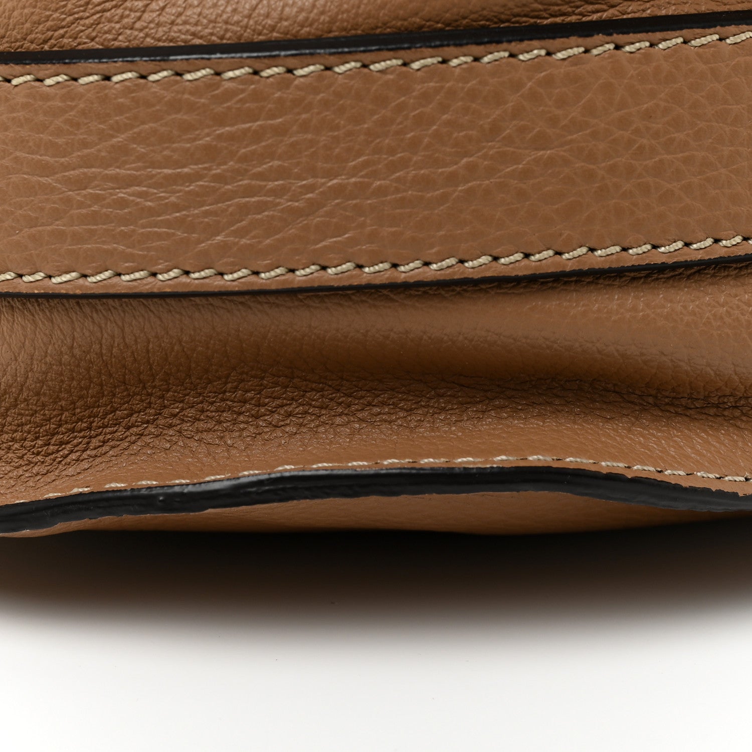 Chloe Calfskin Medium Marcie Round Crossbody Bag Nut 11 of 15