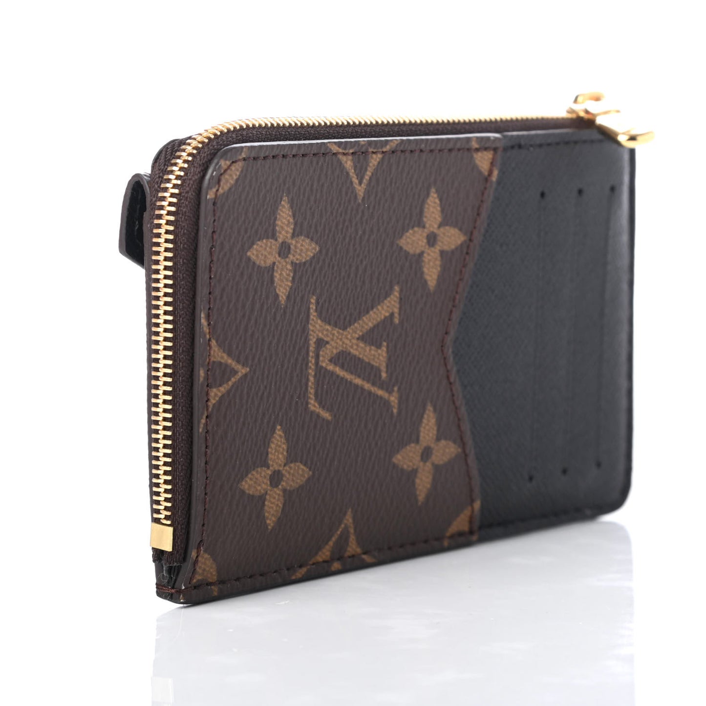 Monogram Recto Verso Card Holder Black
