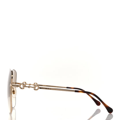 Gucci Metal Horsebit Square Frame Sunglasses GG0879S 3 of 7