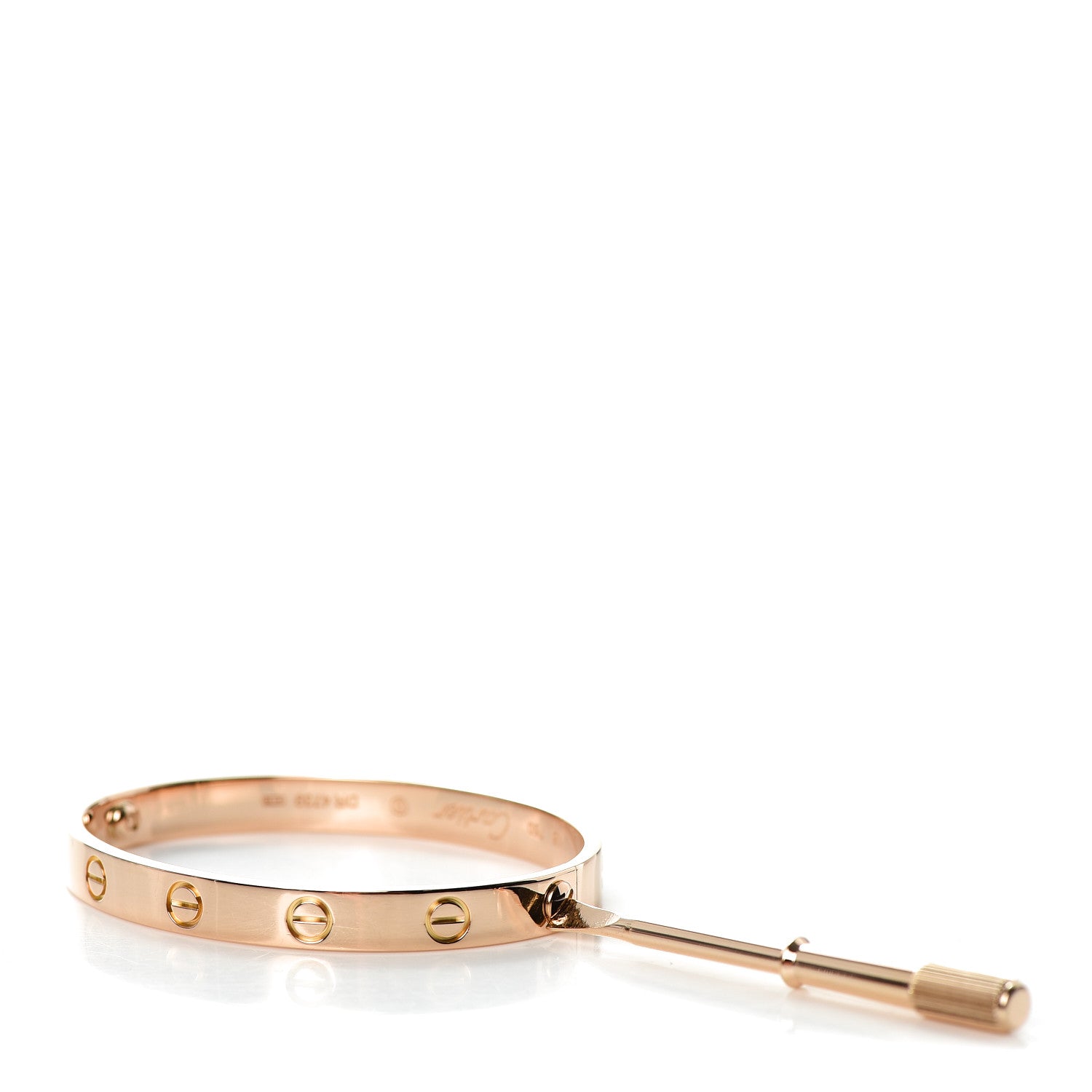 Cartier 18K Pink Gold LOVE Bracelet 16 4 of 6