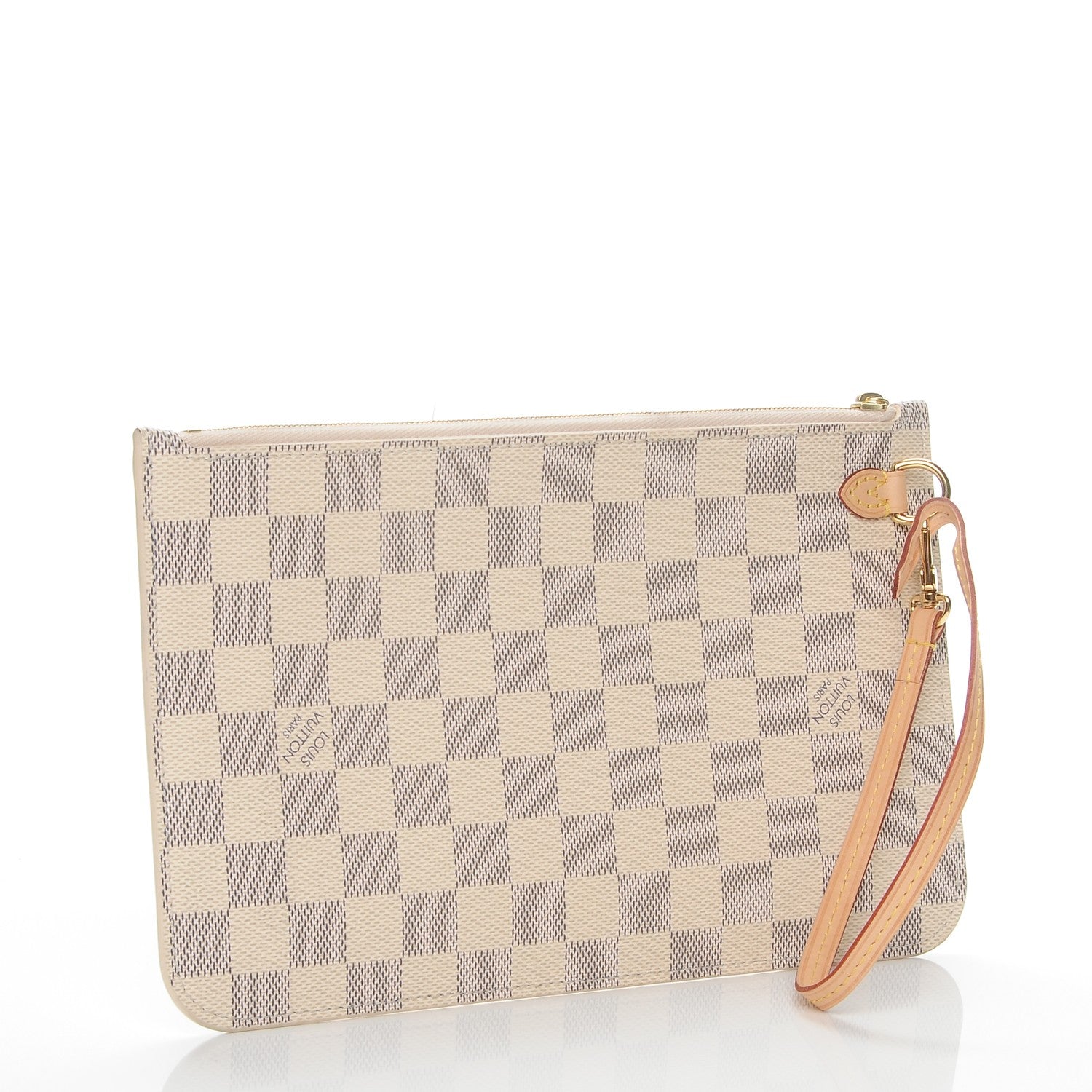 Louis Vuitton Damier Azur Neverfull MM GM Pochette 3 of 7