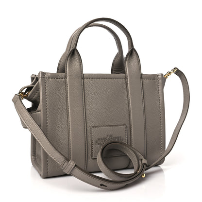 Marc Jacobs Grained Calfskin Small The Tote Bag Cement 3 of 9