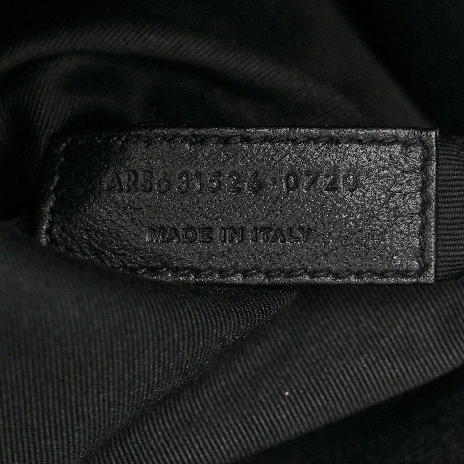 Saint Laurent SAINT LAURENT Calfskin Crocodile Embossed Large Thin Sac De Jour Black 8 of 17