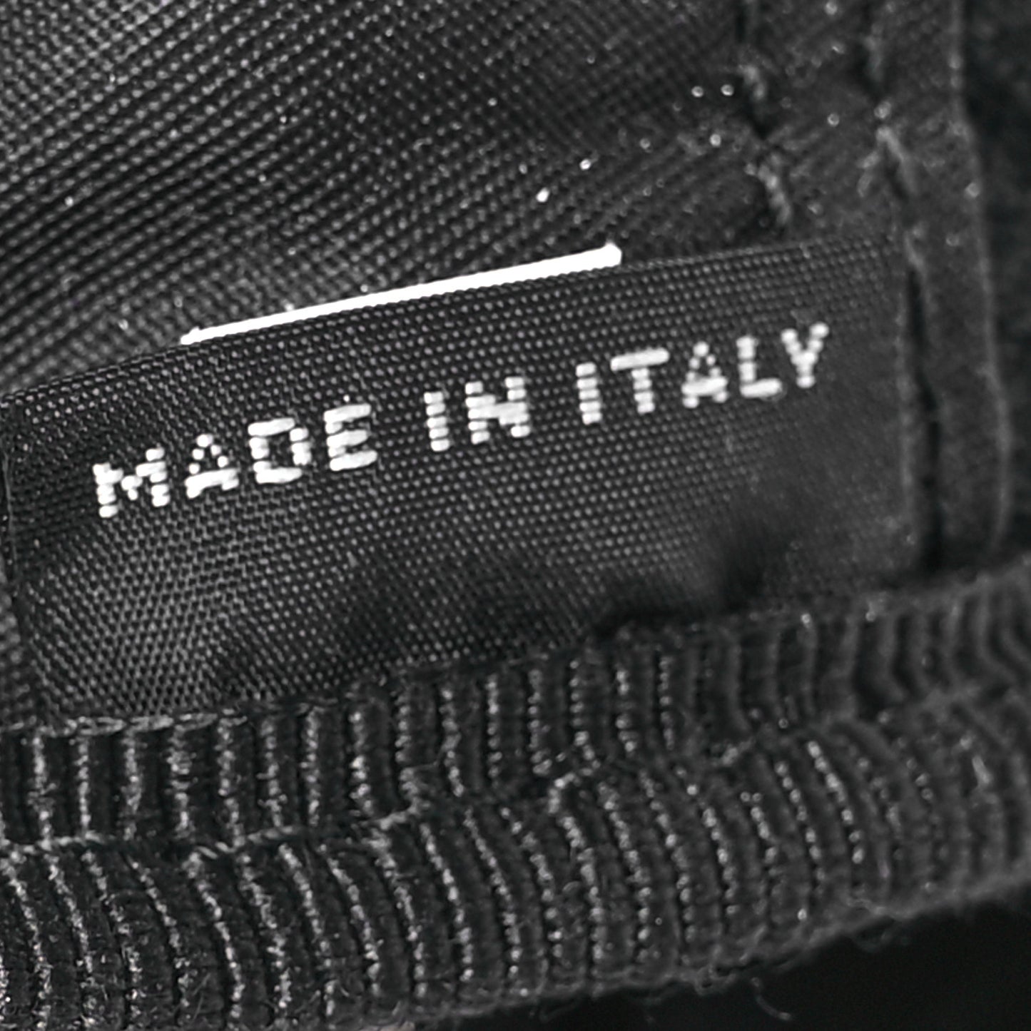 Tessuto Nylon Vela Cosmetic Pouch Black