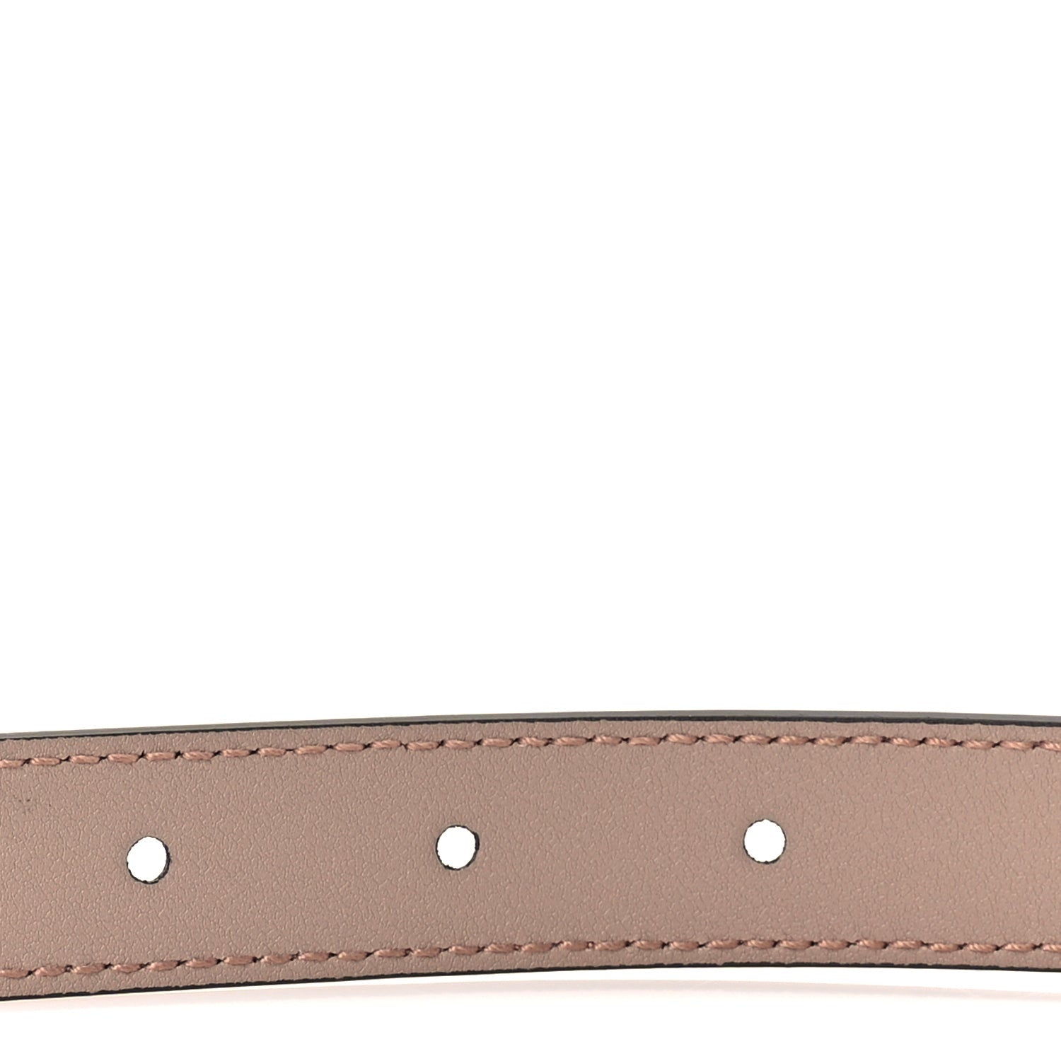 Gucci Calfskin Double G 20mm Belt 75 30  Porcelain Rose 4 of 5