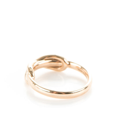 Tiffany 18K Rose Gold Infinity Ring 5 3 of 5