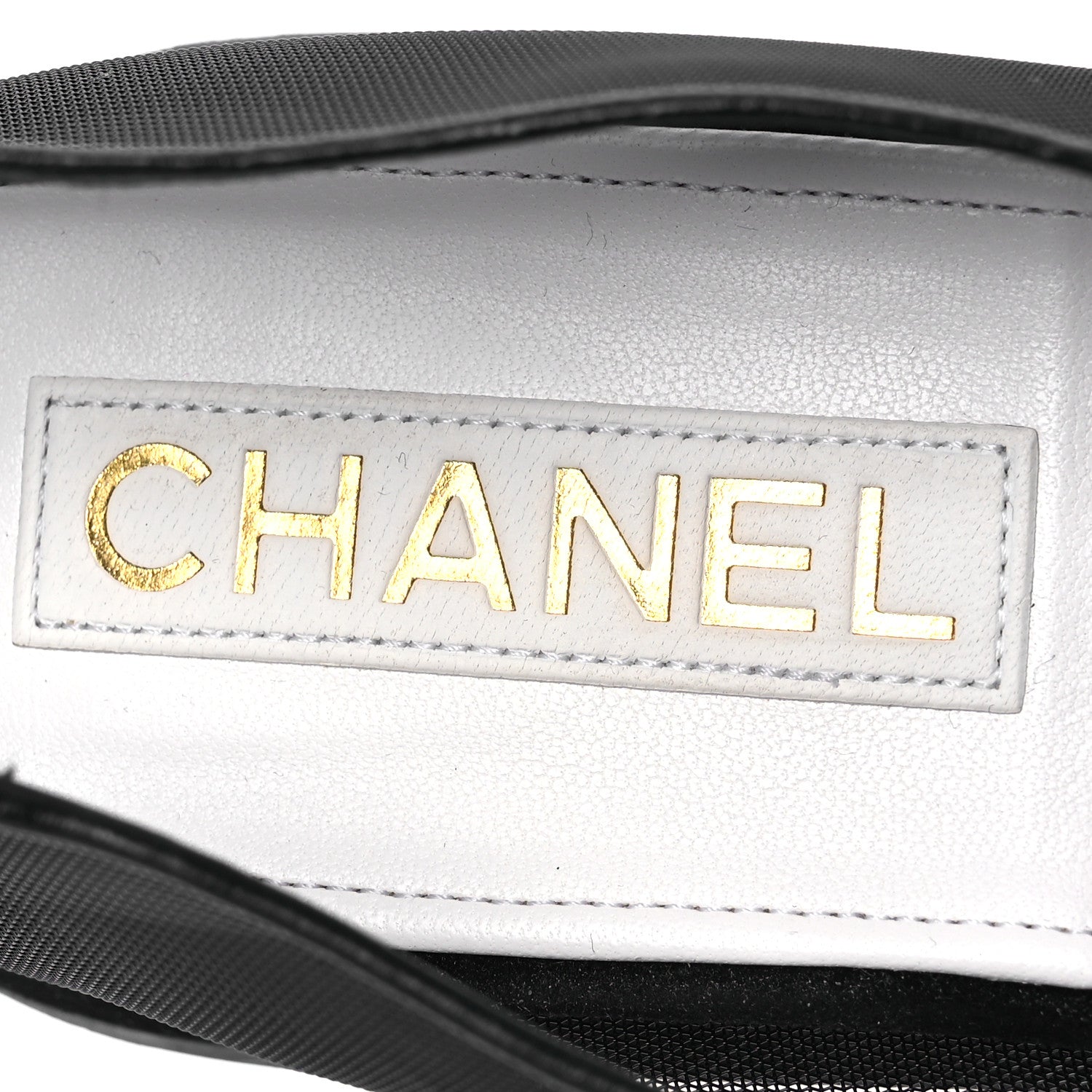 Chanel Mesh CC Ballerina Flats 41 Black 9 of 12