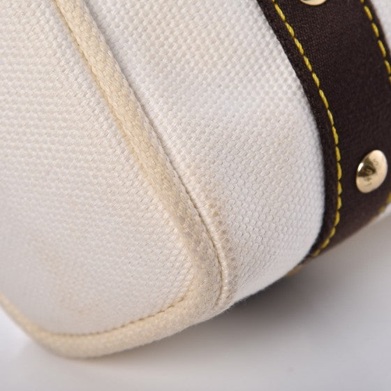 Toile Antigua Cabas MM Tote White