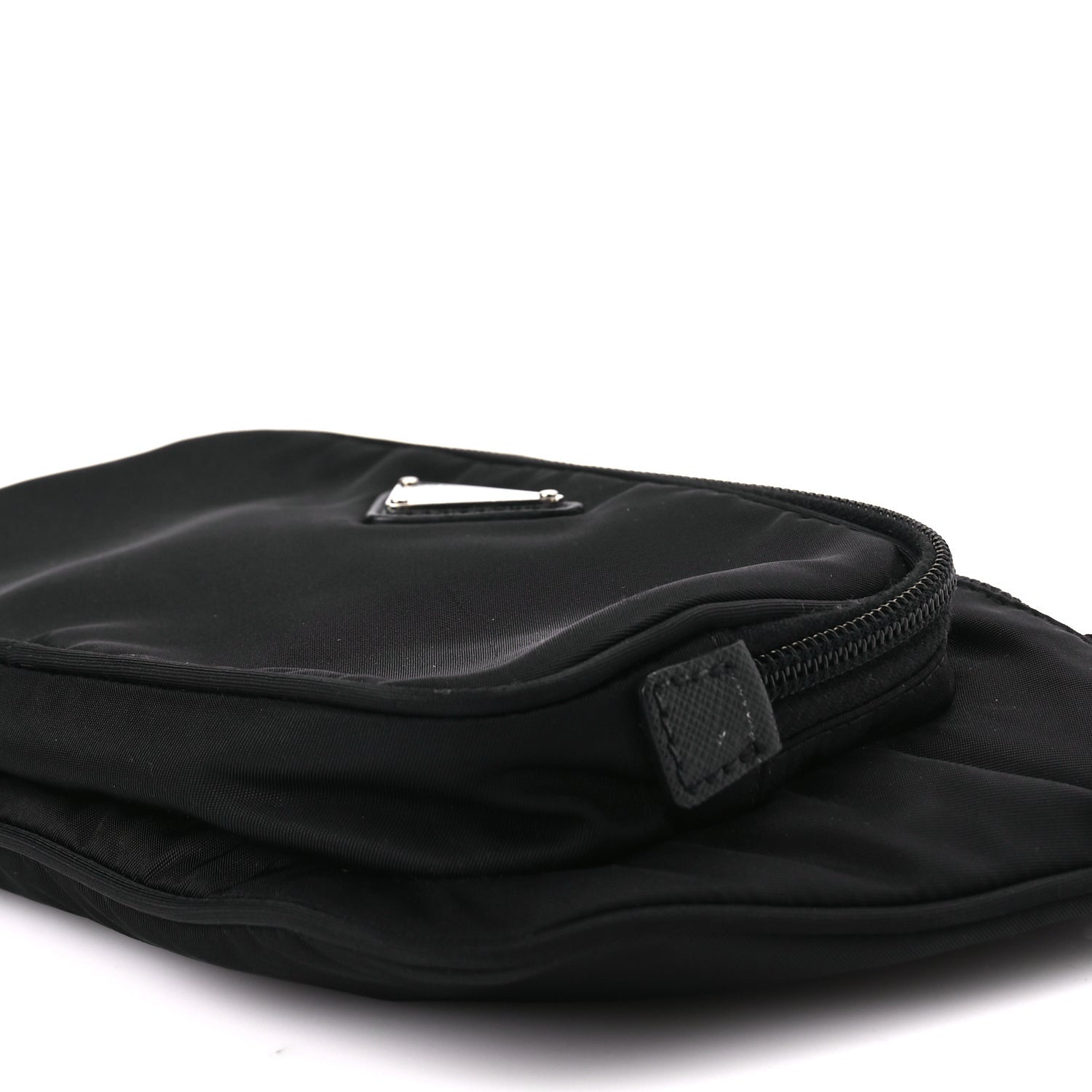 Prada Re-Nylon Saffiano Belt Bag Black 8 of 8