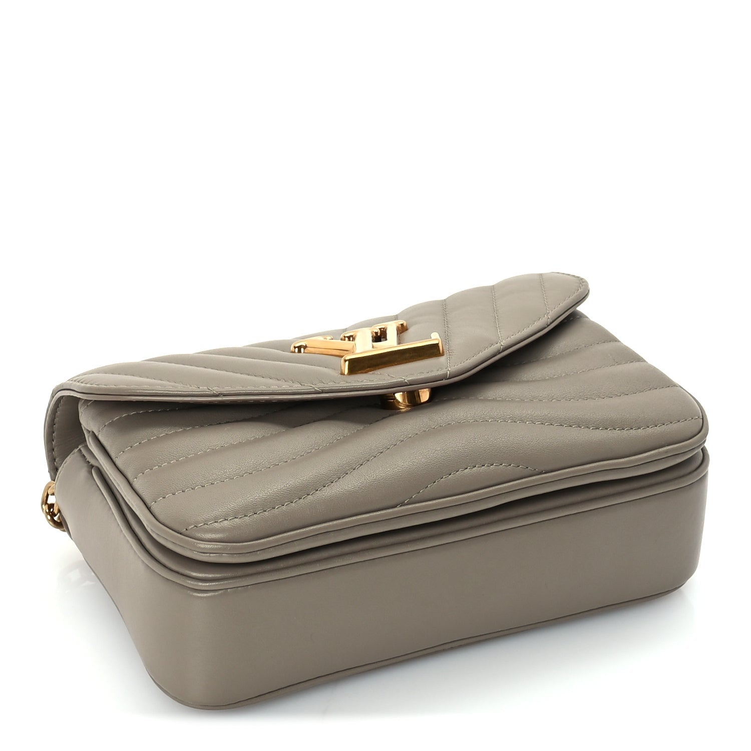 Louis Vuitton Calfskin New Wave Chain PM NM Taupe 3 of 8