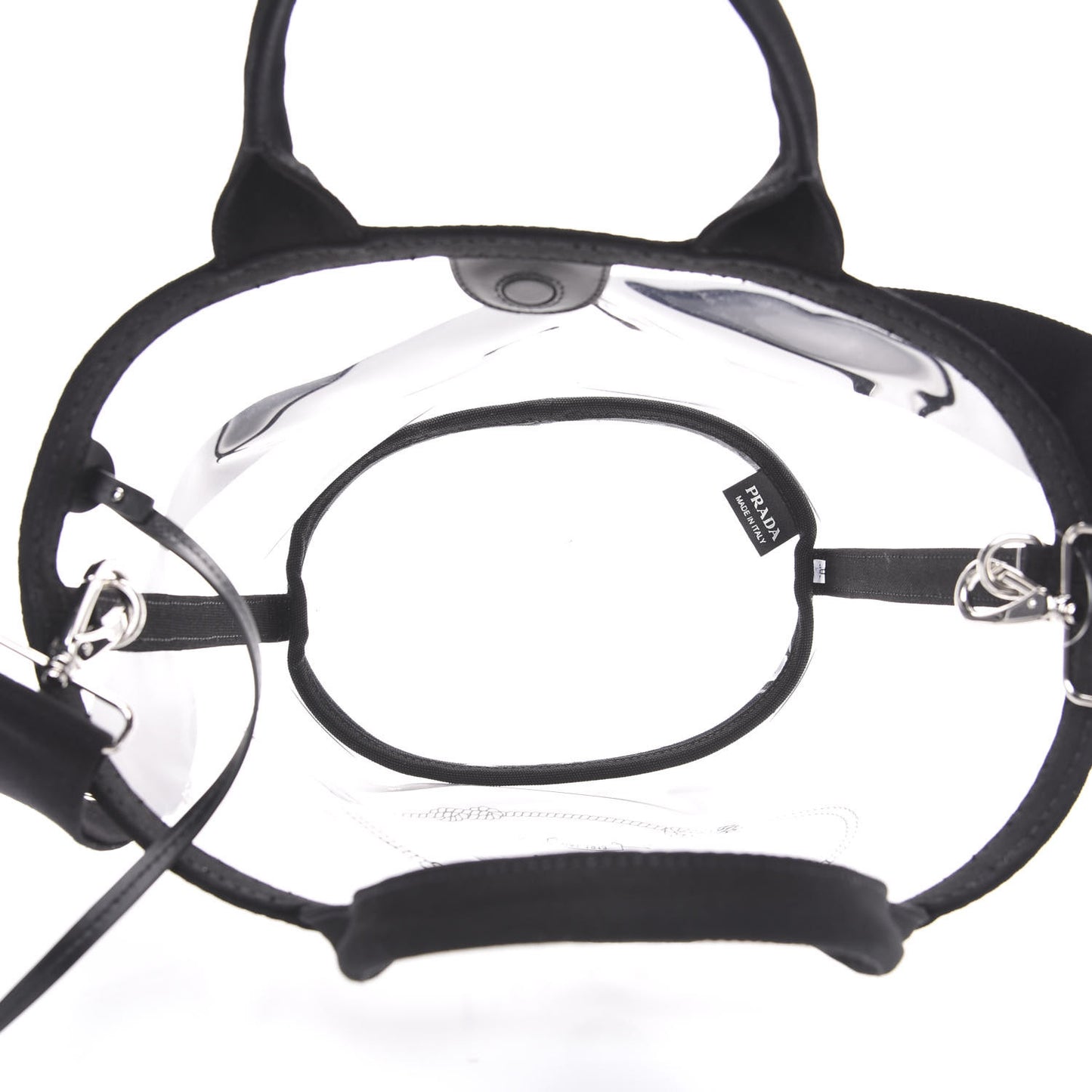 Plexiglass Canapa Small Shopper Tote Black