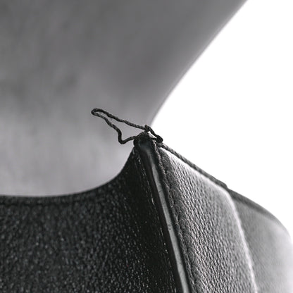 Balenciaga Grained Calfskin Small Hourglass Top Handle Bag Black 11 of 11