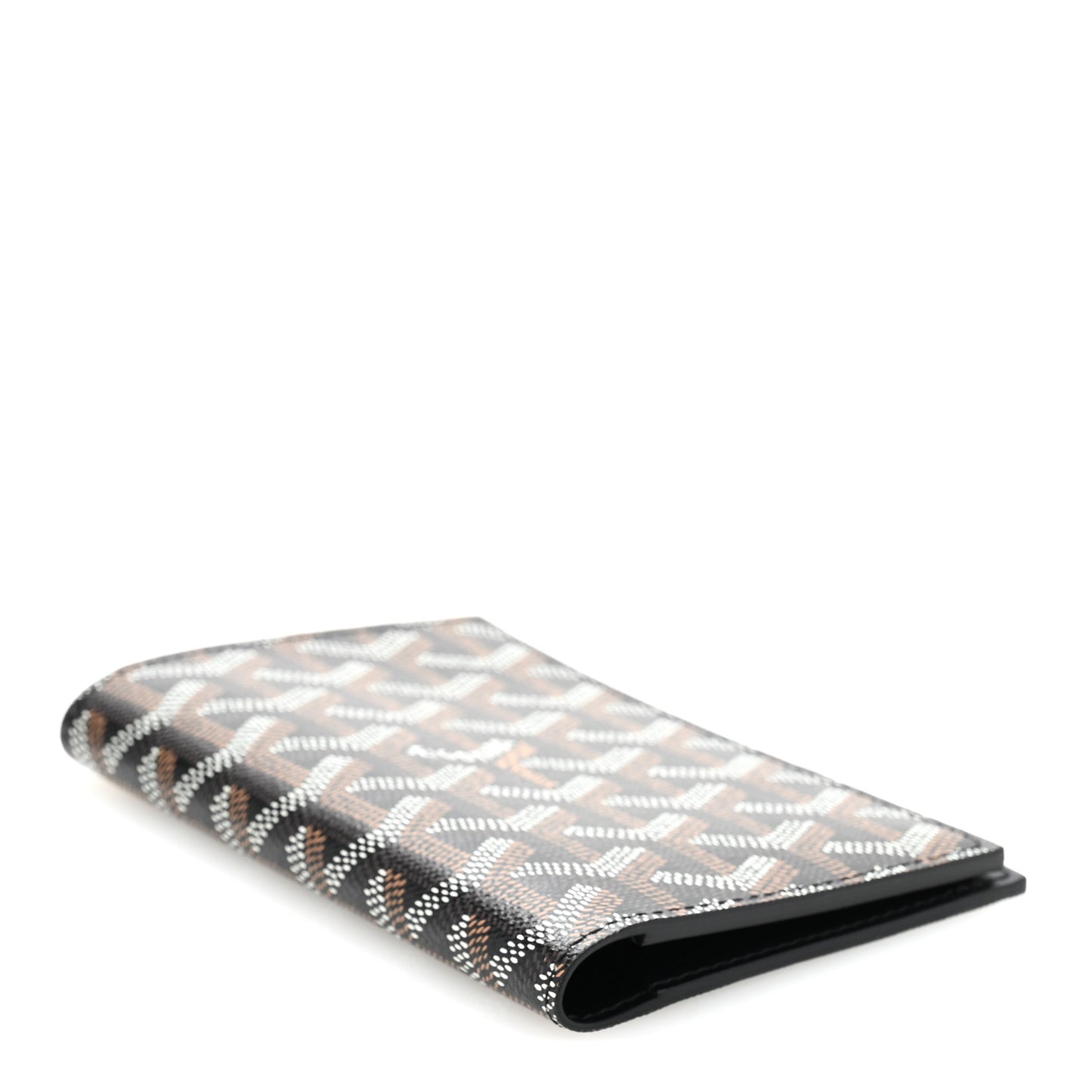 Goyardine Passport Wallet Black