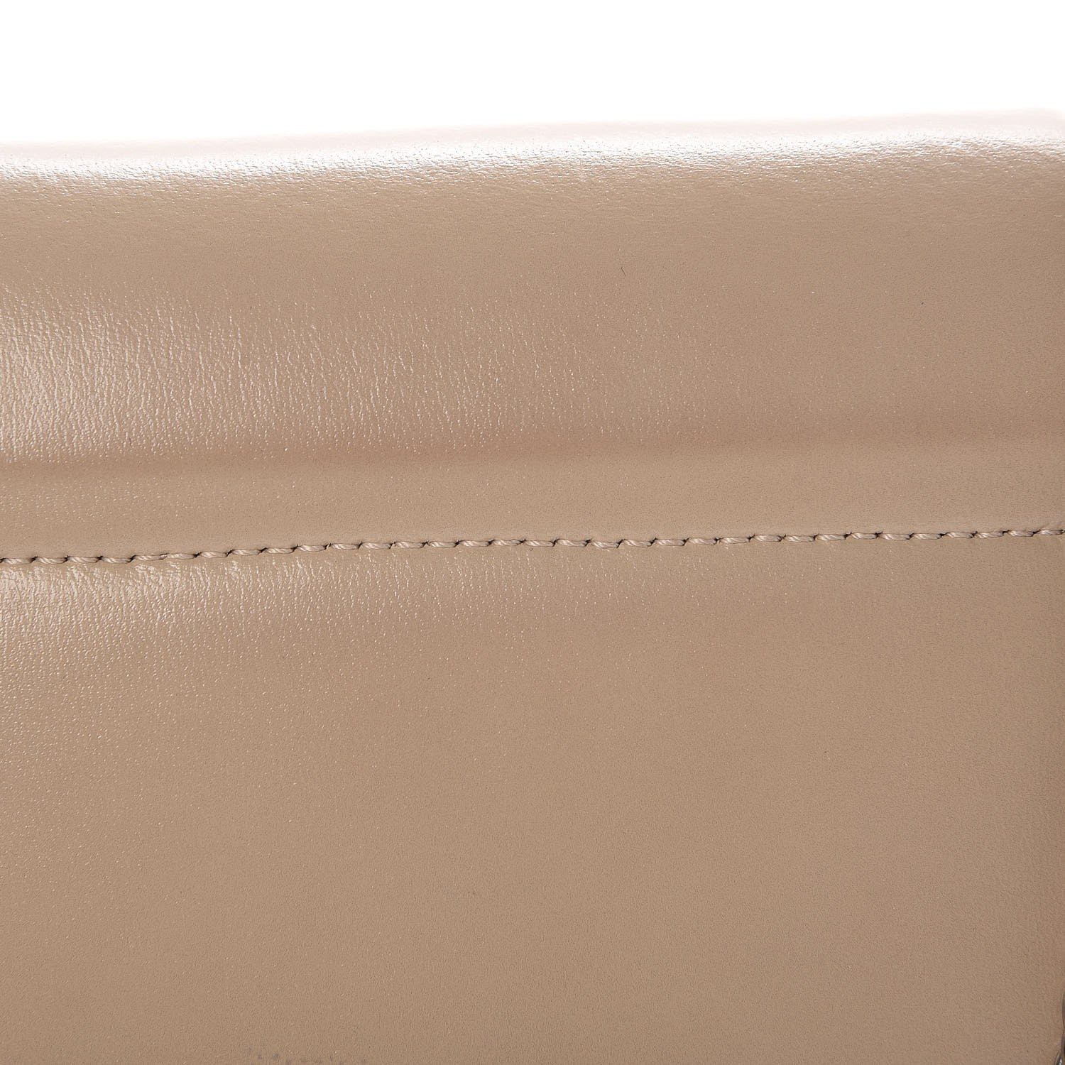 Givenchy Calfskin Bow Cut Chain Wallet Beige 9 of 10