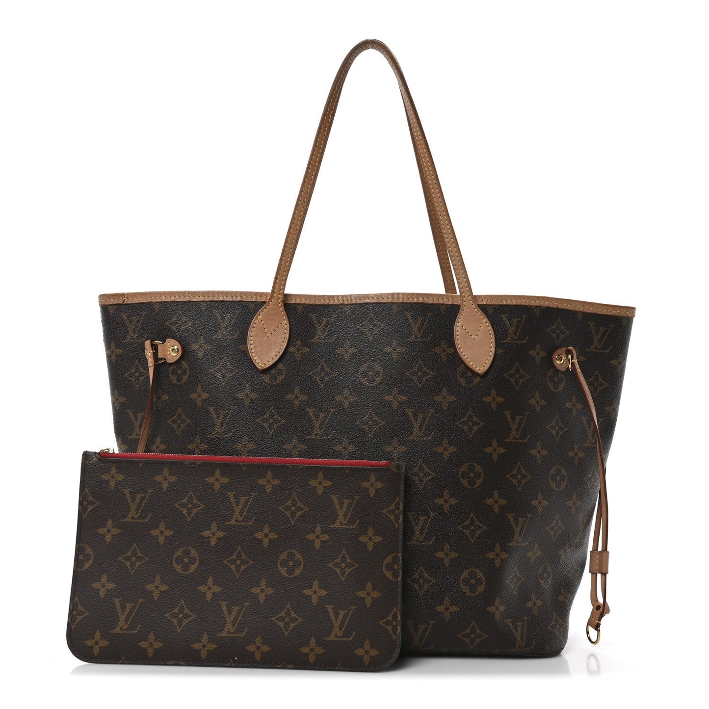 Monogram Neo Neverfull MM Cherry
