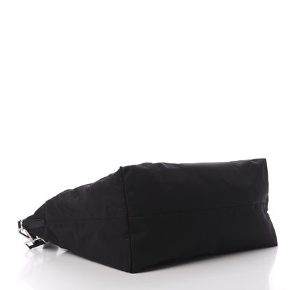 Prada Tessuto Nylon Character Shopping Tote Black 3 of 11