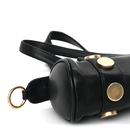 Chanel Lambskin Studded CC Barrel Bag Black 7 of 7