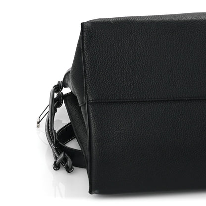 Loewe Grained Calfskin Small Cushion Tote Black 7 of 7