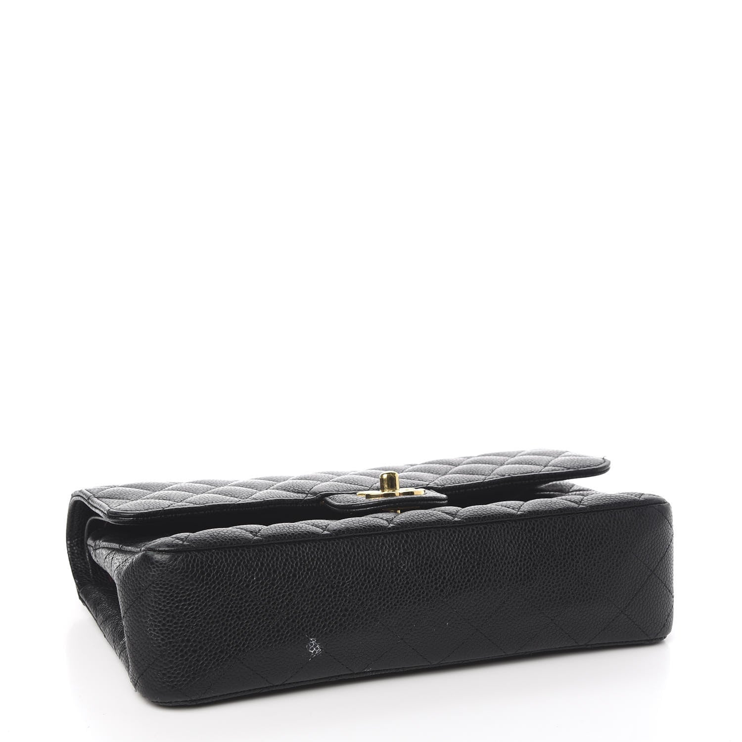 Chanel Caviar Quilted Medium Double Flap Black 4 of 14