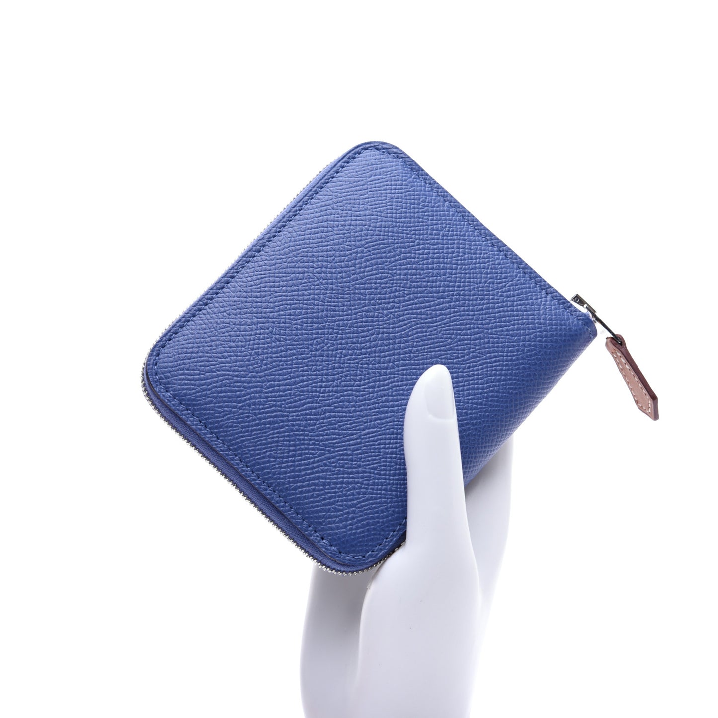 Epsom Silk'In Compact Wallet Bleu Brighton