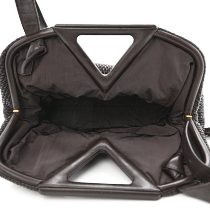 Bottega Veneta Lambskin Knit Medium The Point Triangle Bag Fondant 7 of 11