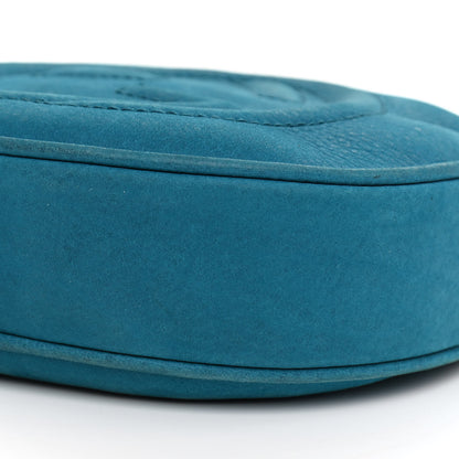 Gucci Vitello Range Mini Soho Chain Bag Deep Cobalt 29 of 31