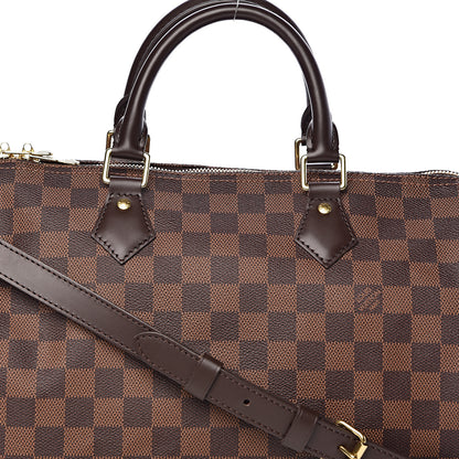 Louis Vuitton Damier Ebene Speedy Bandouliere 30 11 of 11
