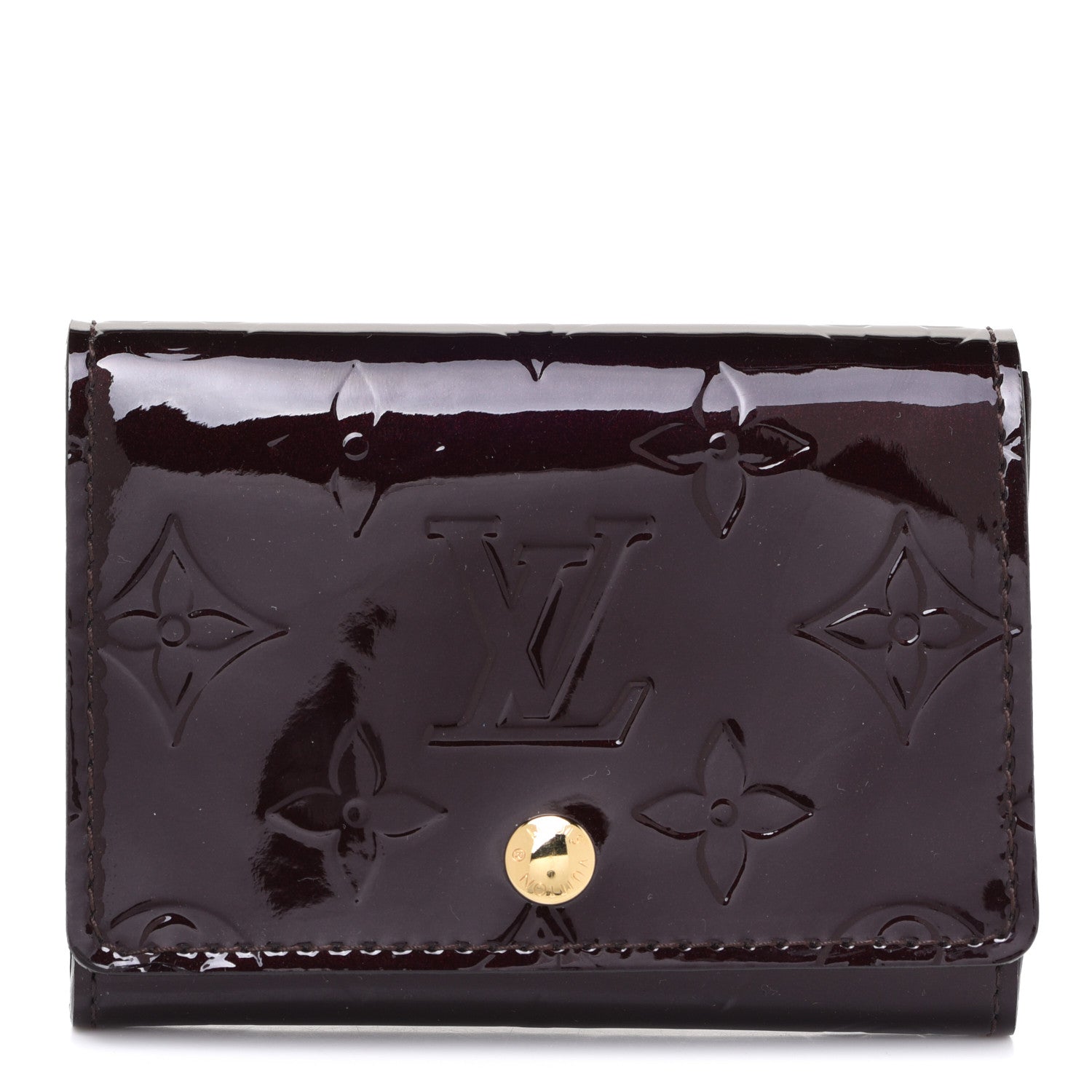 Louis Vuitton Vernis Business Card Holder Amarante 1 of 7