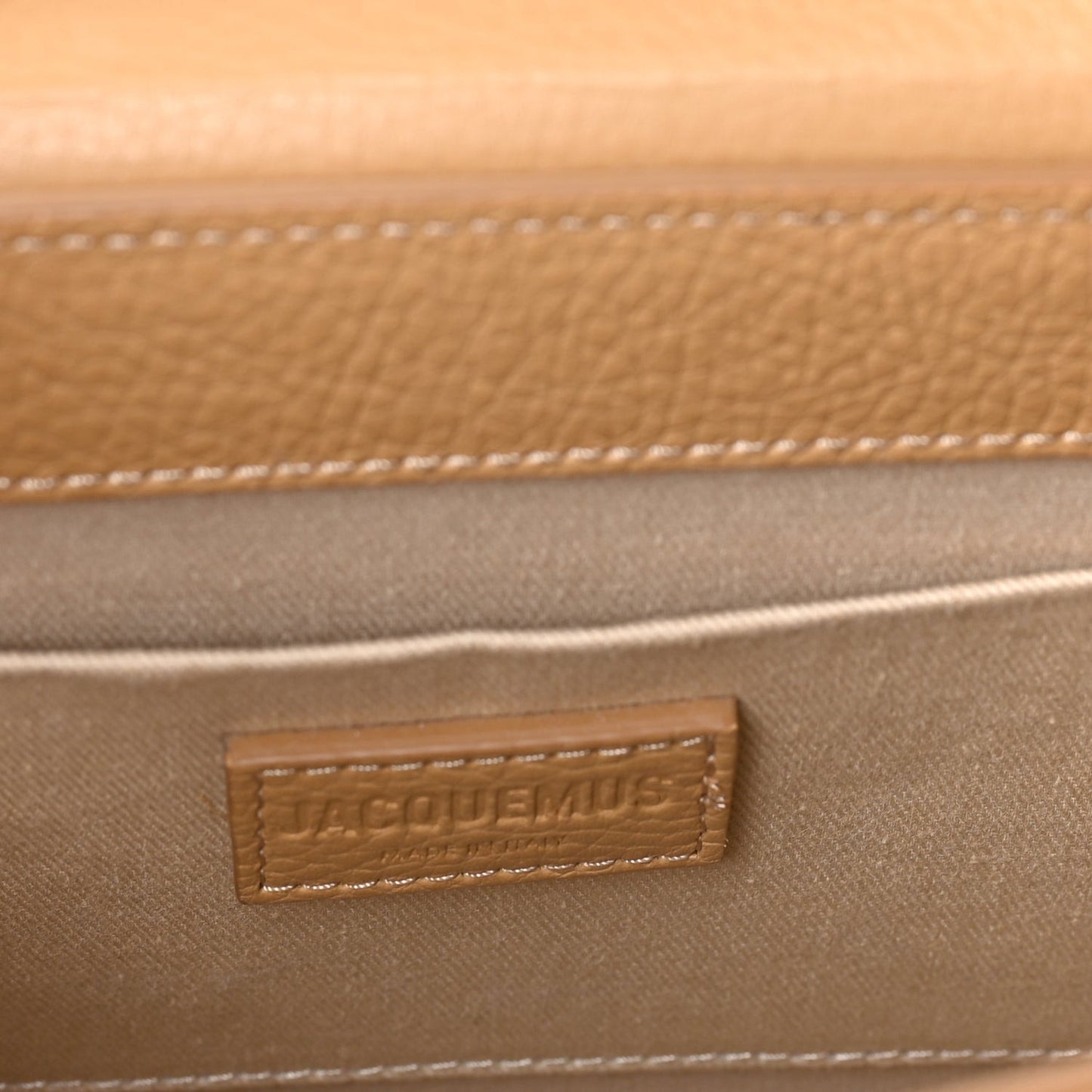 Grained Calfskin Le Grand Chiquito  Camel
