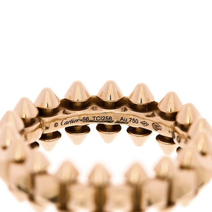 Cartier 18K Yellow Gold MM Clash De Cartier Ring 56 7.5 3 of 4