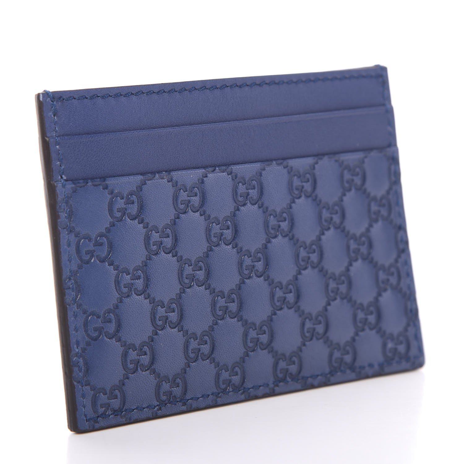 Gucci Microguccissima Card Holder Blue 2 of 6