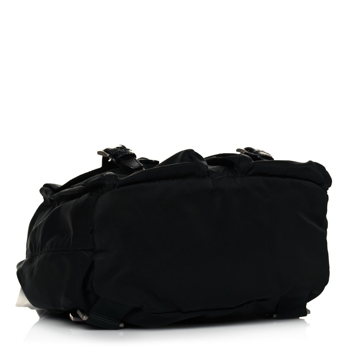 Prada Nylon Vela Double Buckle Backpack Black 3 of 10