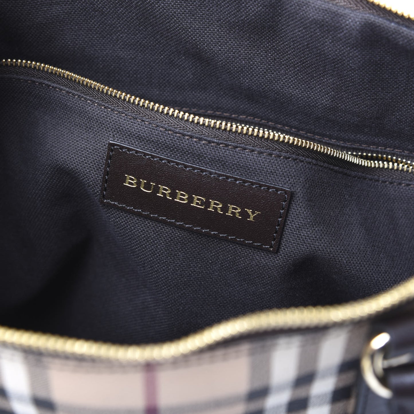 Haymarket Check Small Salisbury Tote Chocolate