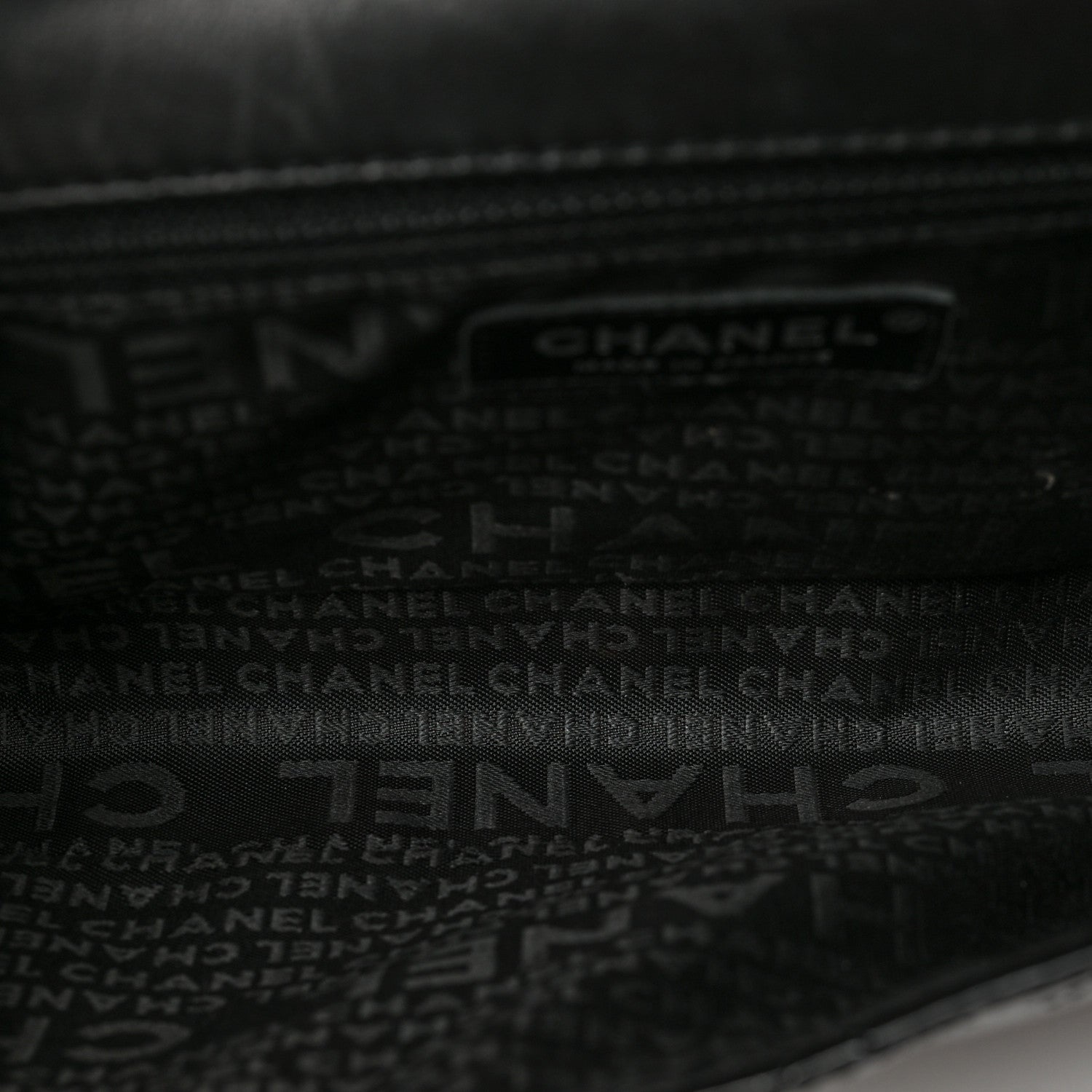 Chanel Patent Quilted Medium Diagonal CC Flap Black 5 of 9