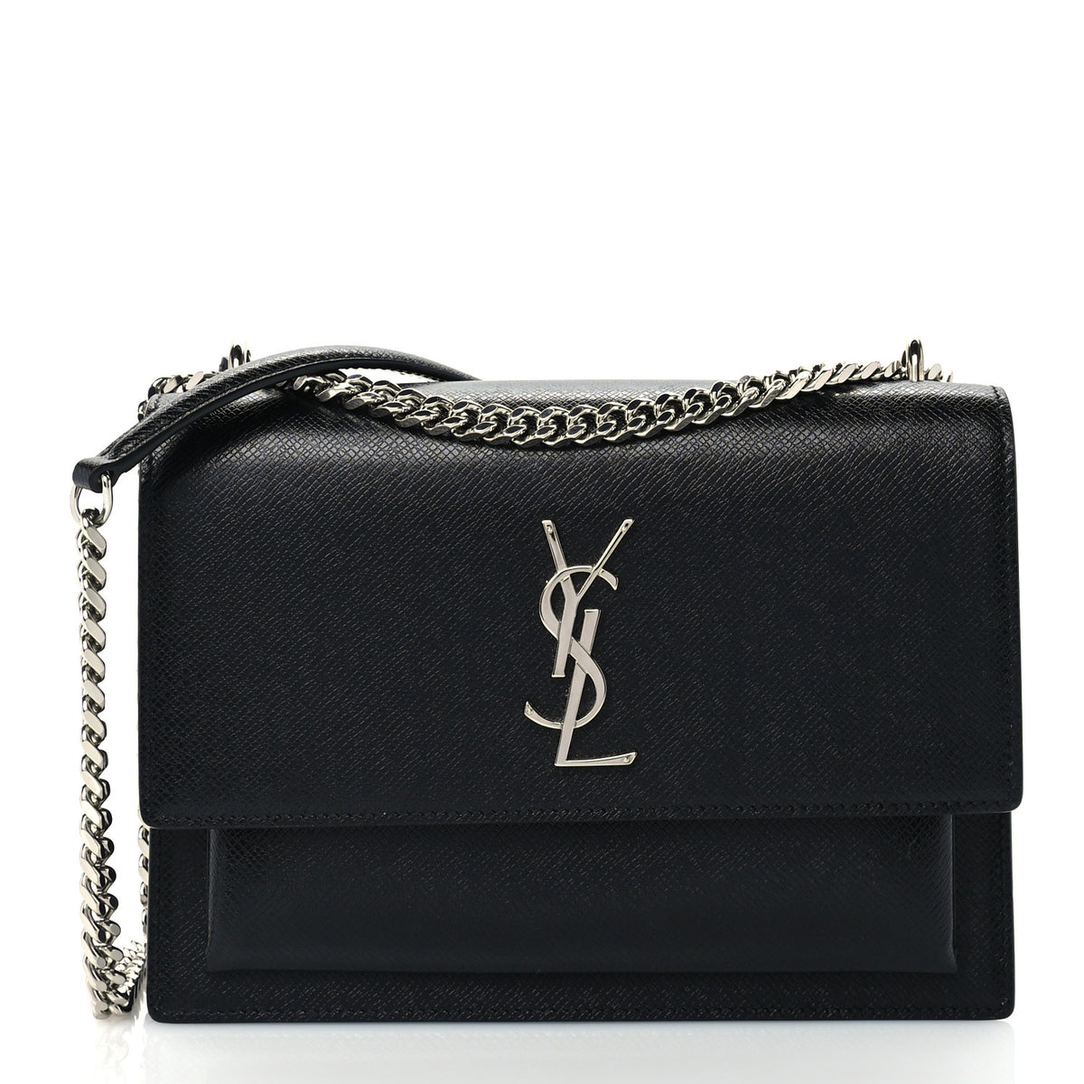 Calfskin Medium Monogram Sunset Black