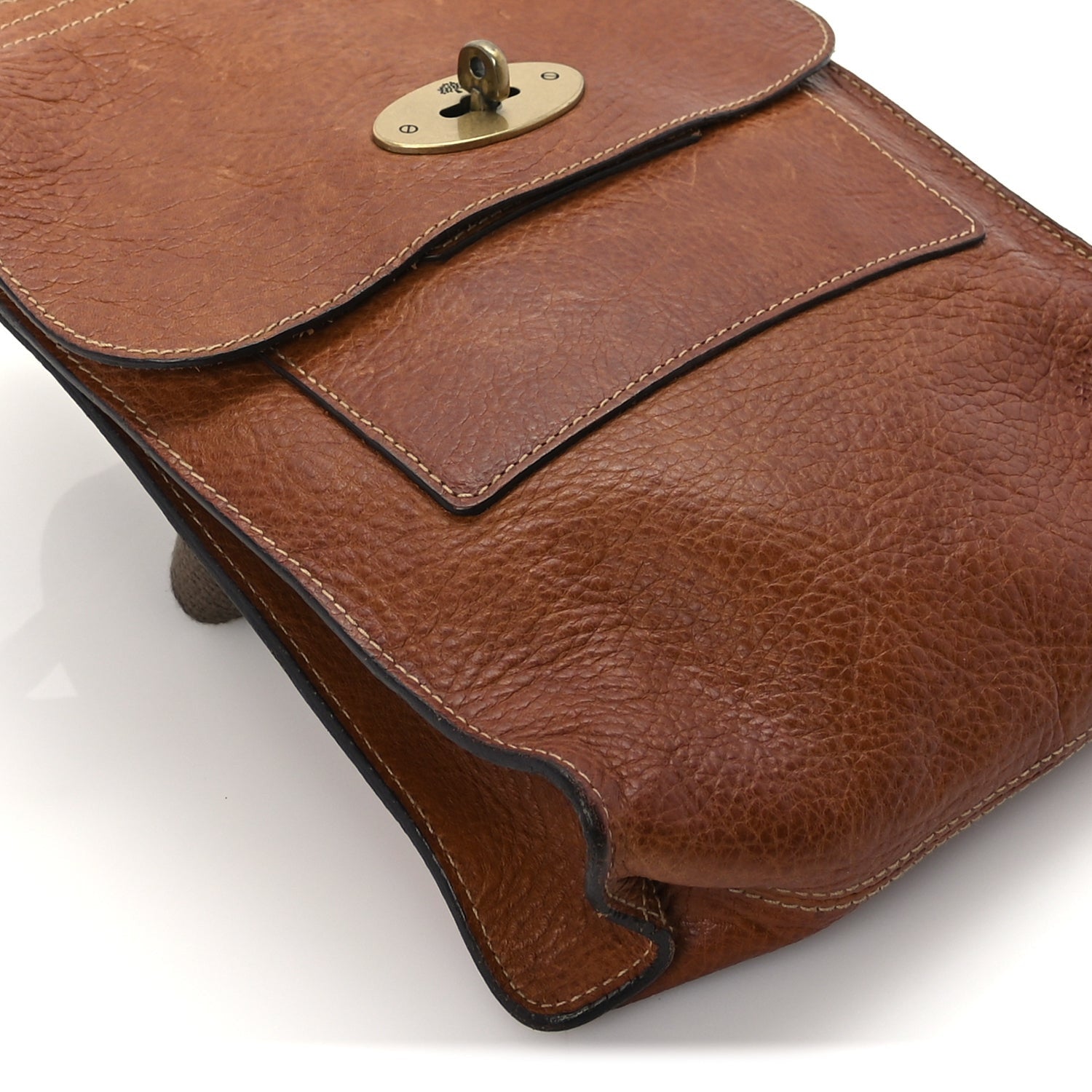 Mulberry Grain Calfskin New Antony Messenger Crossbody Oak 7 of 8