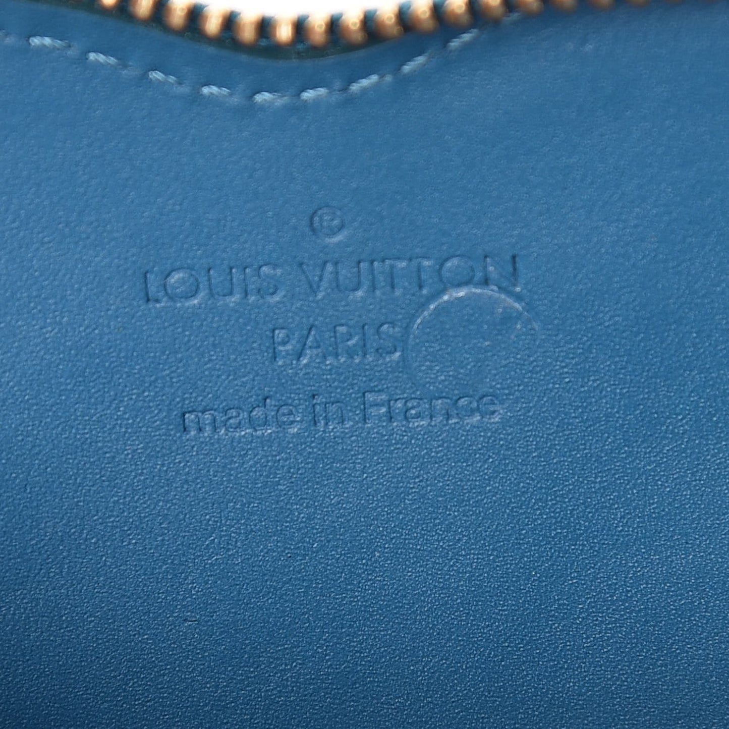 Vernis Heart Coin Purse Blue Galactic