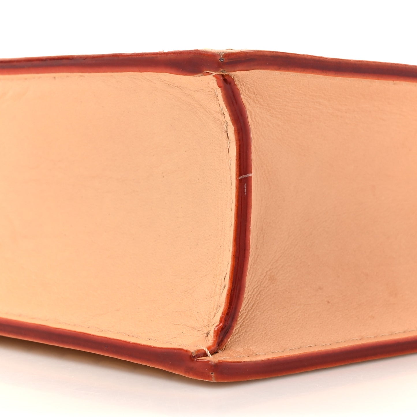 Name Tag XL Clutch Beige