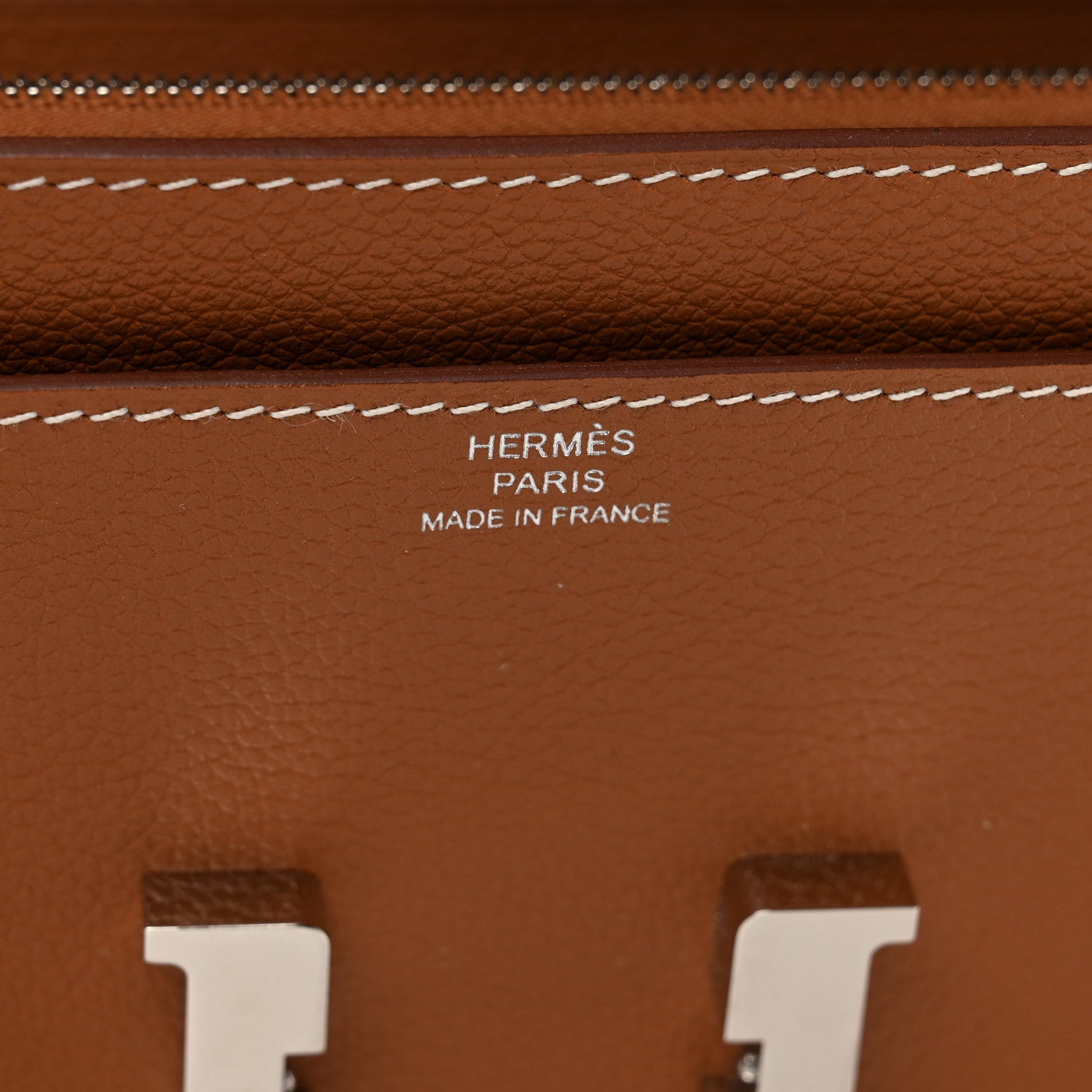 Hermes Evercolor Constance Wallet To Go Gold 6 of 8