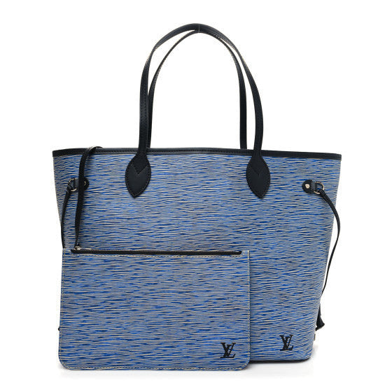 Louis Vuitton Epi Neverfull MM Denim Light 1 of 1