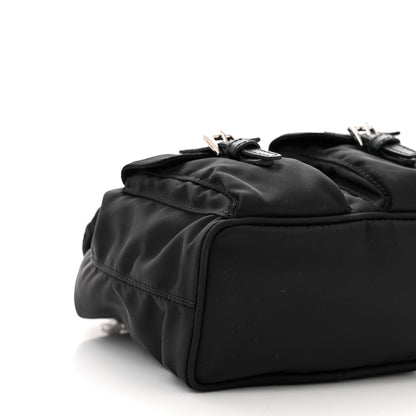 Prada Nylon Vela Mini Crossbody Backpack Black 8 of 9