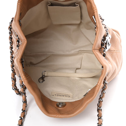 Chanel Lambskin Small Soft Touch Shoulder Bag Camel 5 of 11