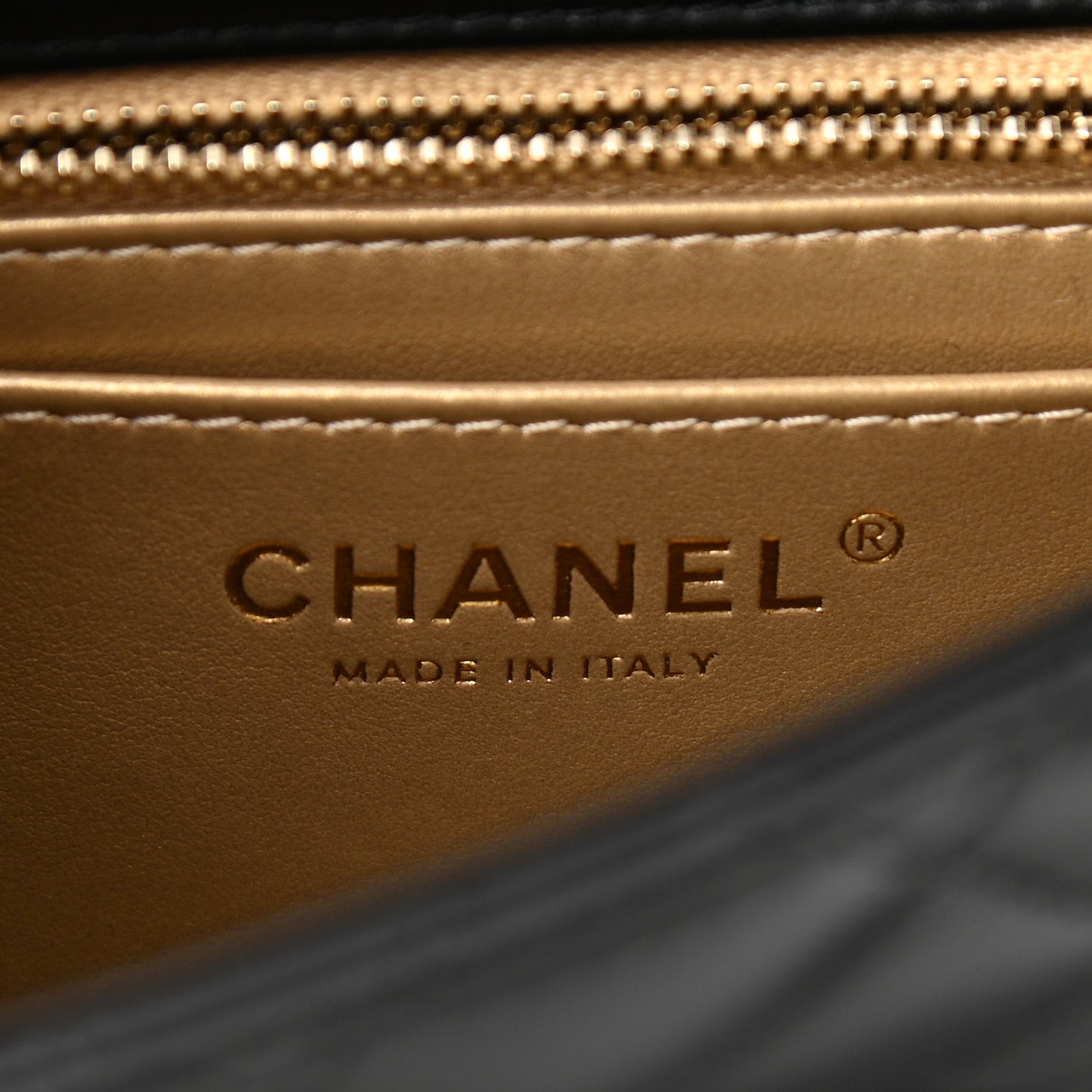 Chanel Lambskin Quilted Enamel Mini Pearl Crush Flap Black 6 of 10