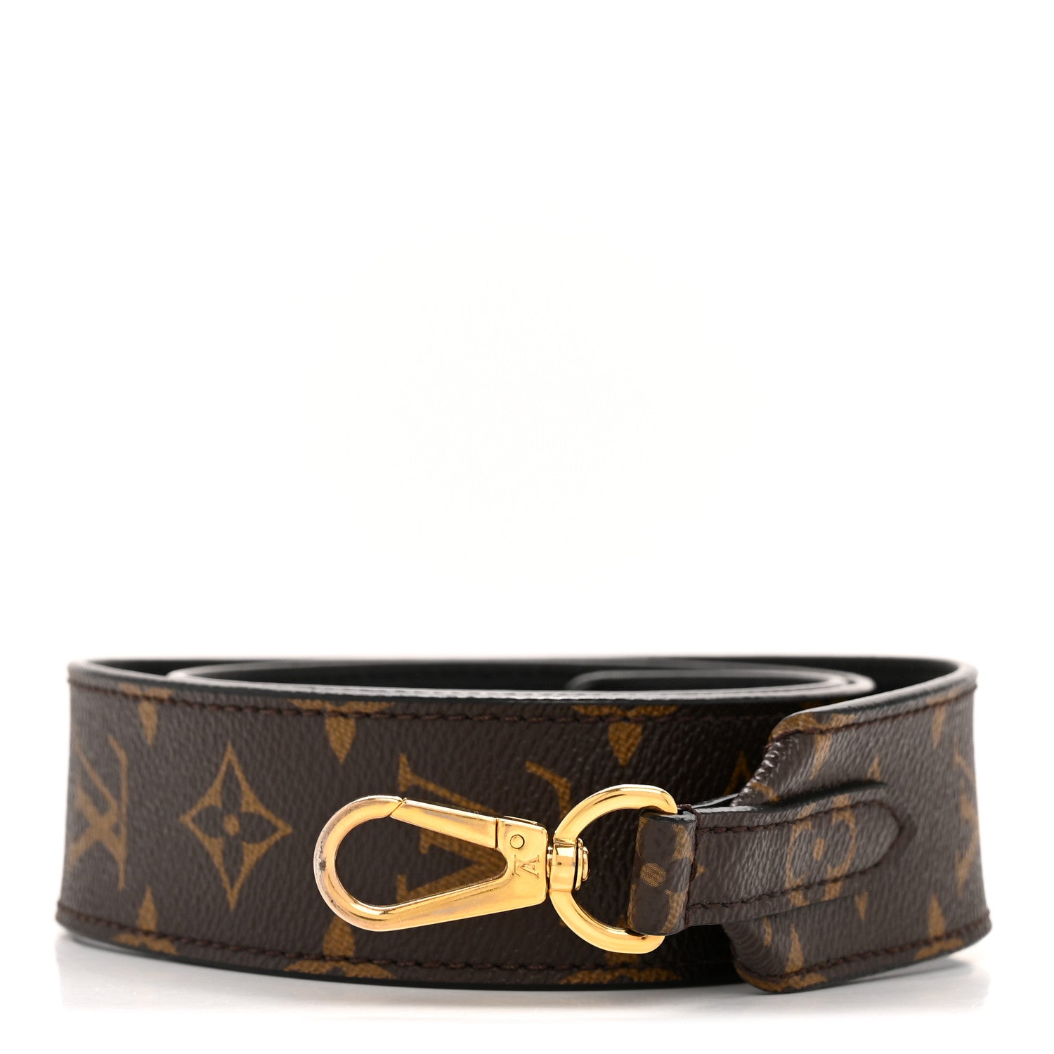 Louis Vuitton Monogram Bandouliere Shoulder Strap Black 1 of 8